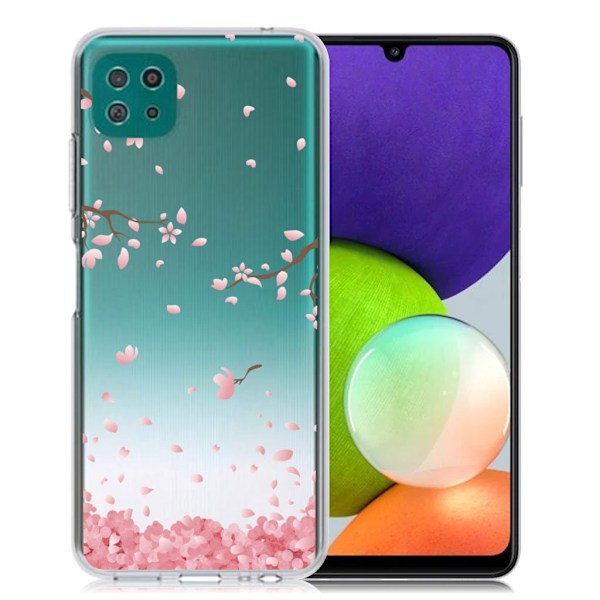 Deco Samsung Galaxy A22 5G skal - Rosa Blomma Rosa