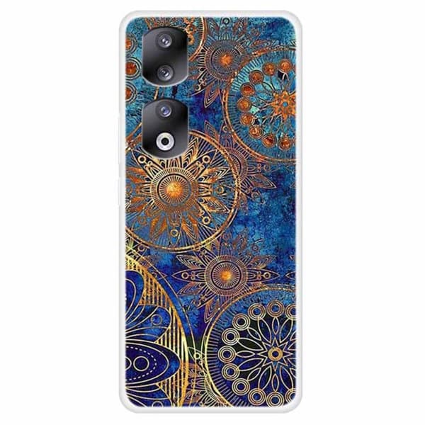 Imagine Honor 90 Pro cover - Gylden Blomst Gold