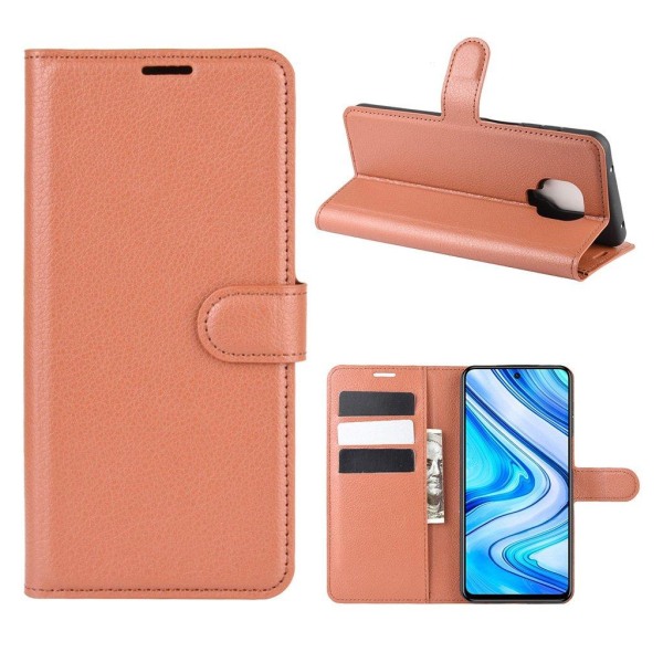 Classic Xiaomi Redmi Note 9 Pro / Xiaomi Redmi Note 9S / Xiaomi Redmi Note 9 Pro Max fodral - Brun Brun