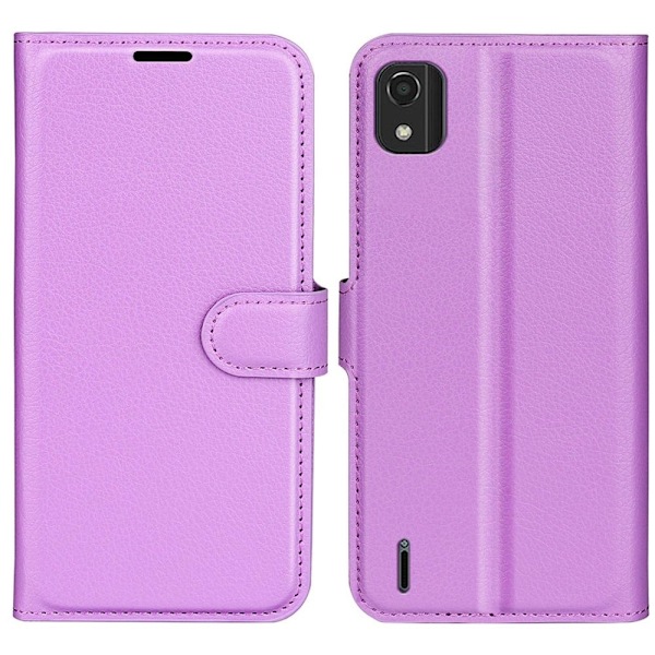 Classic Nokia C2 2nd Edition flip etui - Lilla Purple