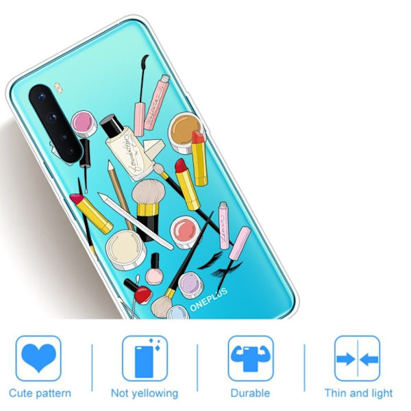 Deco OnePlus Nord skal - Kosmetisk multifärg
