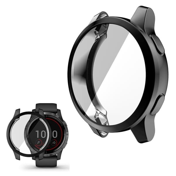 HAT PRINCE Garmin Venu 2S / Vivoactive 4S TPU-suojus - Musta Black