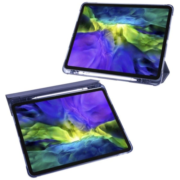 iPad Pro 11 inch (2020) / (2018) tri-fold leather case - Blue Blue