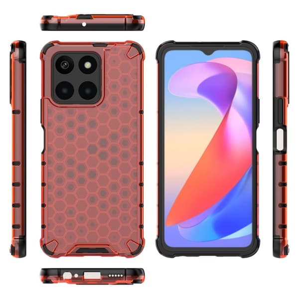 Bofink Honeycomb Honor X6a skal - Röd Röd