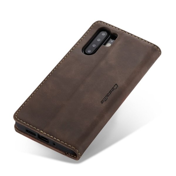 CASEME Huawei P30 Pro retro läderfodral - Mörkbrun Brun