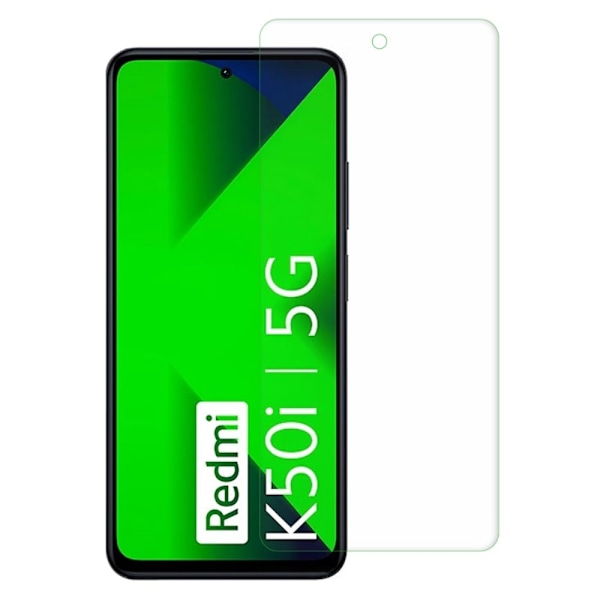 0.3mm karkaistua lasia Xiaomi Redmi K50i näytönsuojat Transparent