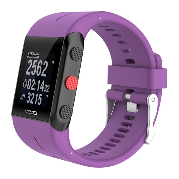 Polar V800 Mjukt silikon klockband - Lila Lila