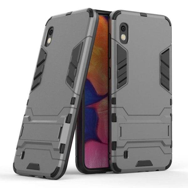 Cool Guard Samsung Galaxy A10 kuoret - Harmaa Silver grey