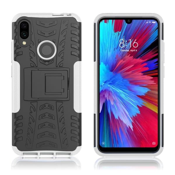 Offroad Xiaomi Redmi Note 7 / Xiaomi Redmi Note 7S / Xiaomi Redmi Note 7 Pro kotelot - Valkoinen White