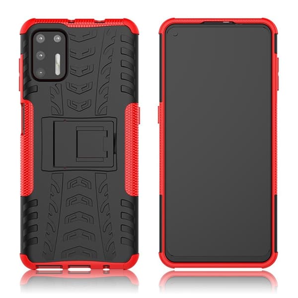 Offroad Motorola Moto G9 Plus kotelot - Punainen Red