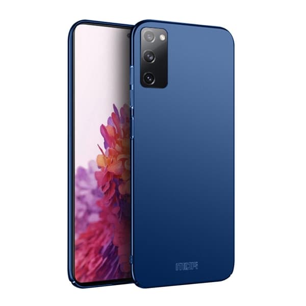 MOFI Samsung Galaxy S20 FE 5G slim shield kotelot - Sininen Blue