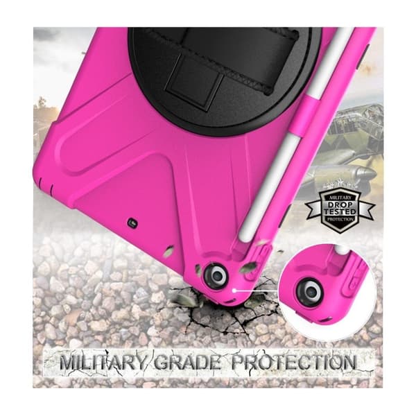 iPad (2018) 360 combo deksel  - Rose Pink