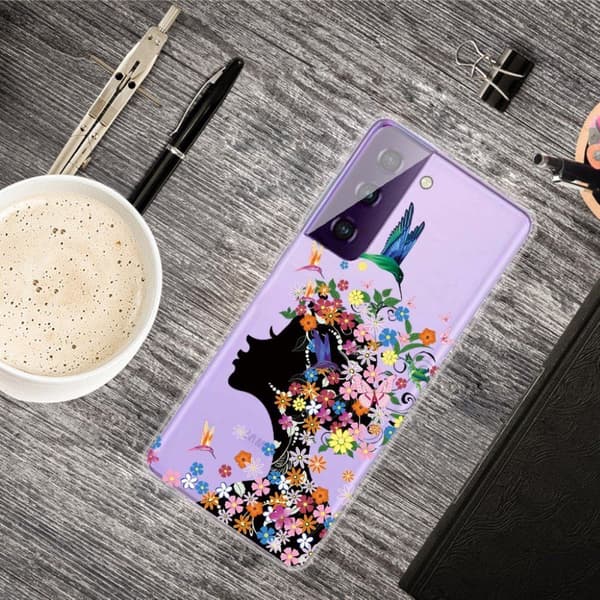 Deco Samsung Galaxy S21 FE Etui - Beauty Multicolor