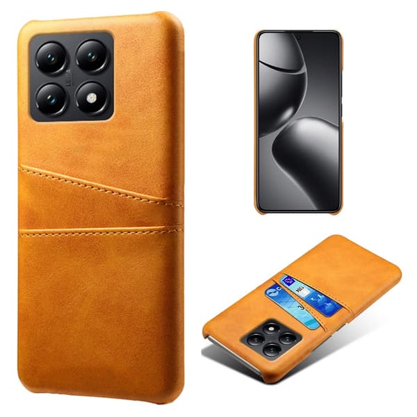 Dual Card Xiaomi 14T deksel - Oransje Orange
