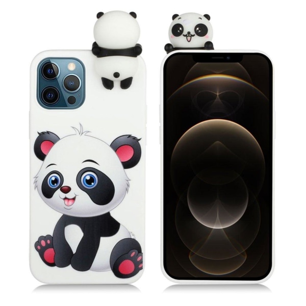 Cute 3D iPhone 12 Pro Max case - Baby Panda White