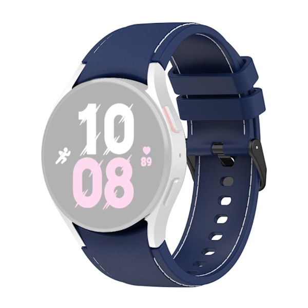 Samsung Galaxy Watch 5 / 4 / 3 (41mm) klockarmband i silikon - Mörkblå / Mörkblå Blå