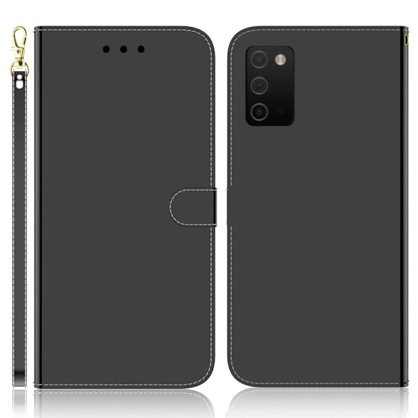 Mirror etui til Samsung Galaxy A03s - Sort Black