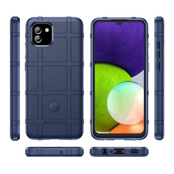 Rugged Shield Etui Samsung Galaxy A03 - Blå Blue