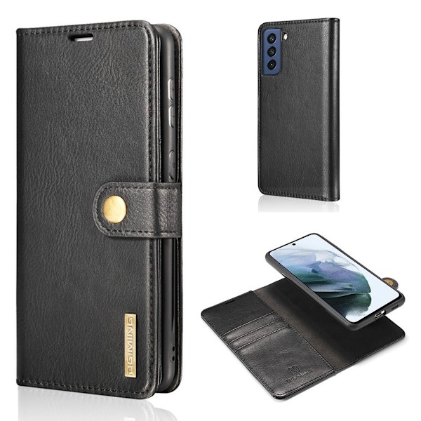 DG.Ming 2-i-1 Samsung Galaxy S21 FE fodral - Svart Svart
