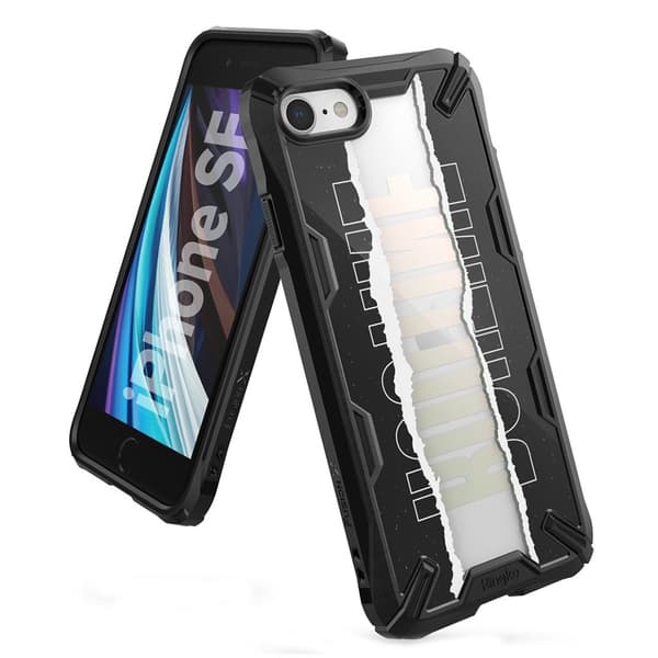 Ringke FUSION X DESIGN - iPhone SE 2020 / 8 / 7 - Rutine Black