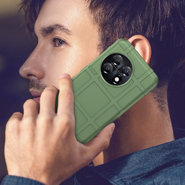 Rugged Shield Fodral OnePlus 11 - Grön Grön