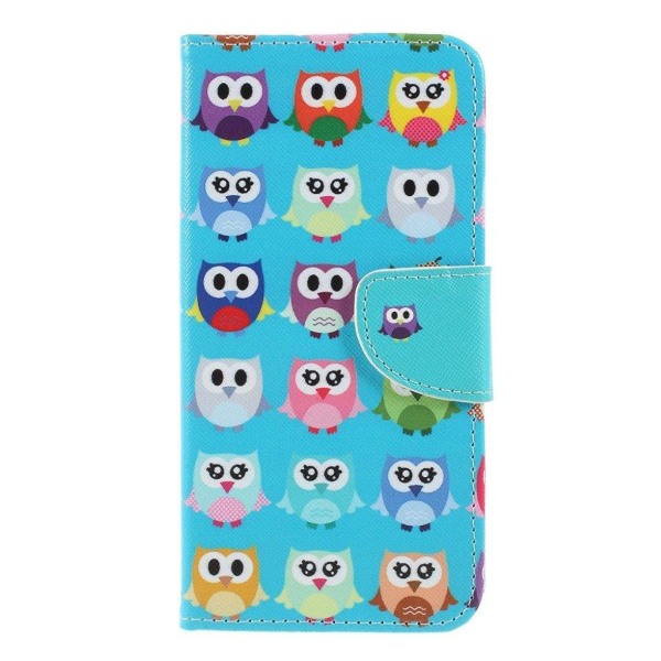 Wonderland Samsung Galaxy A50 etui - Mange Ugler Multicolor