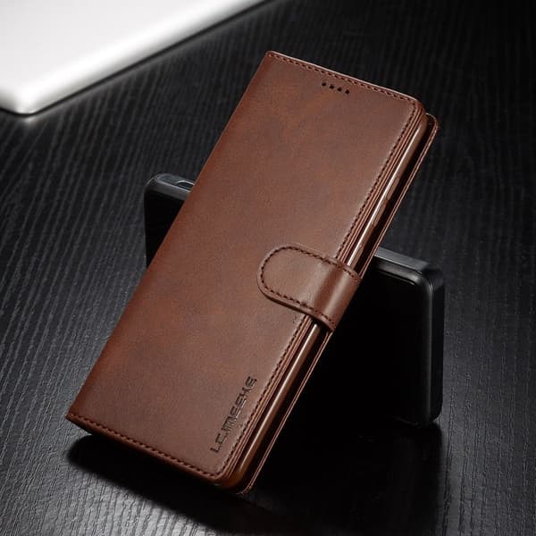 LC.IMEEKE Samsung Galaxy A23 flip case - Ruskea Brown