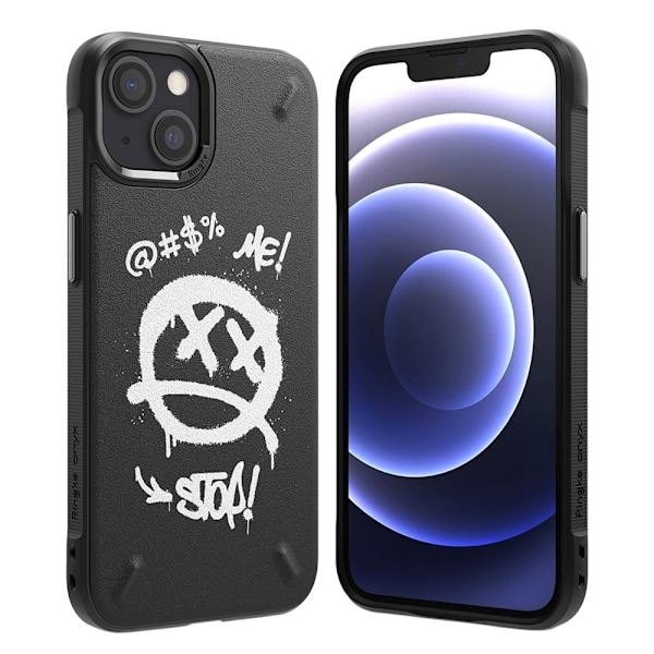 RINGKE ONYX DESIGN - iPhone 13 mini - Graffiti Svart