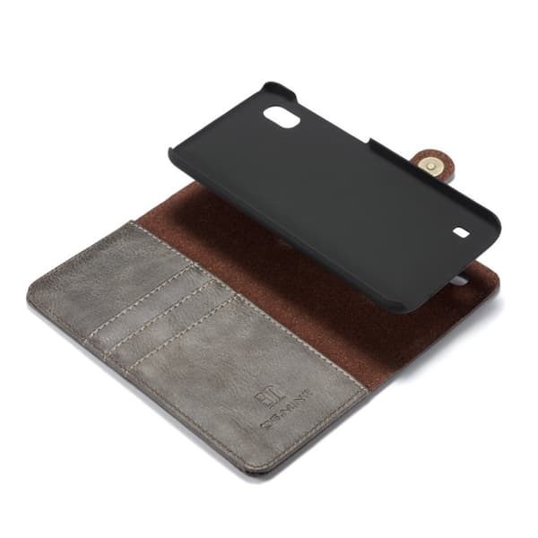 DG.Ming 2-i-1 Samsung Galaxy A10 fodral - Silver/Grå Silvergrå