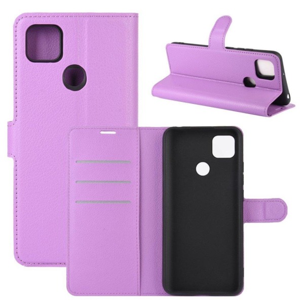 Classic Xiaomi Redmi 9C Flip etui - Lilla Purple