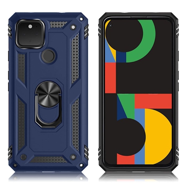 Bofink Combat Google Pixel 4a 5G Etui - Marineblå Blue