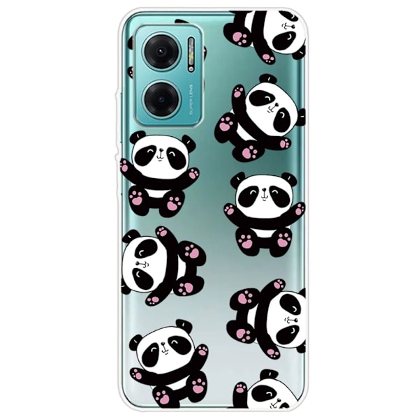 Deco Xiaomi Redmi Note 11E deksel - Pandaer Black