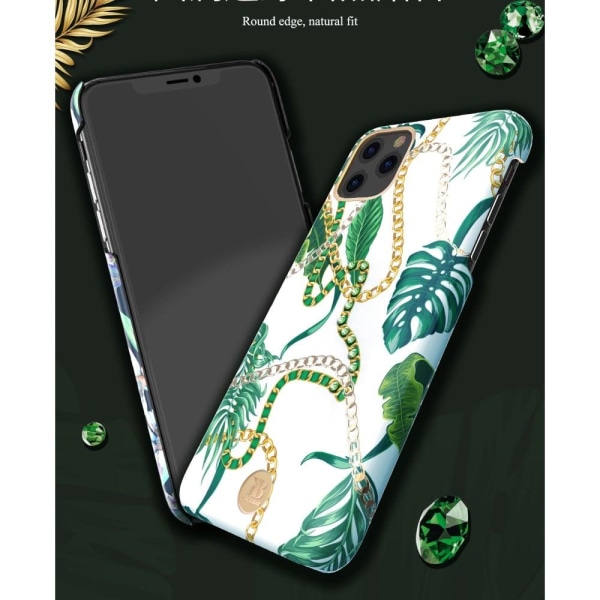 Kingxbar iPhone 11 Pro Max luksus Swarovski etui - Grøn Green