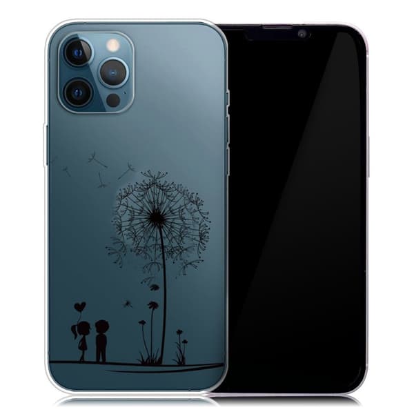 Deco iPhone 13 Pro deksel - Løvetann Og Løvetann Black