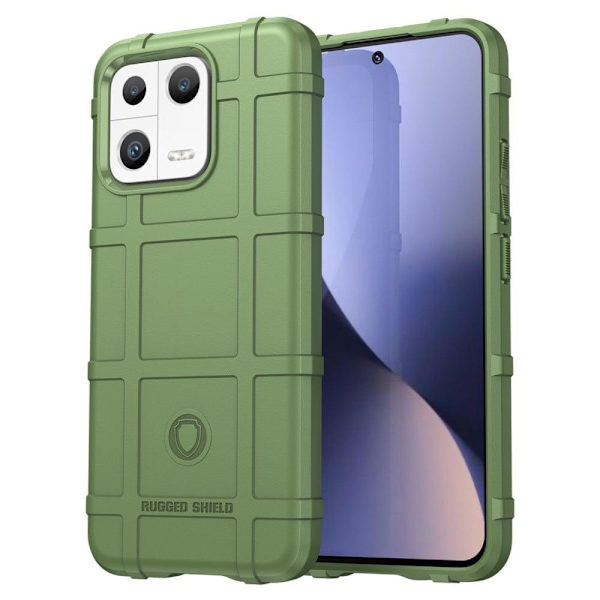 Rugged Shield Etui Xiaomi 13 - Grøn Green