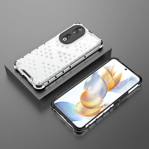 Bofink Honeycomb Honor 90 Etui - Grå Silver grey