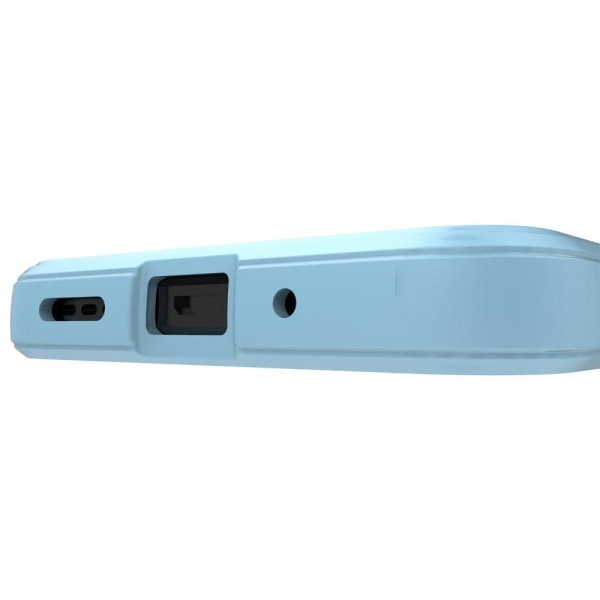 Mjukt greppformat Xiaomi Redmi 9C skal - Blå Blå