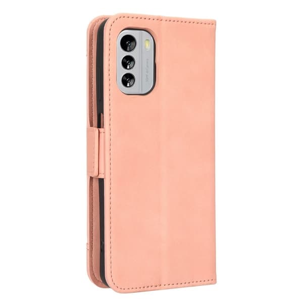 Modernt Nokia G60 fodral med plånbok - Rosa Rosa