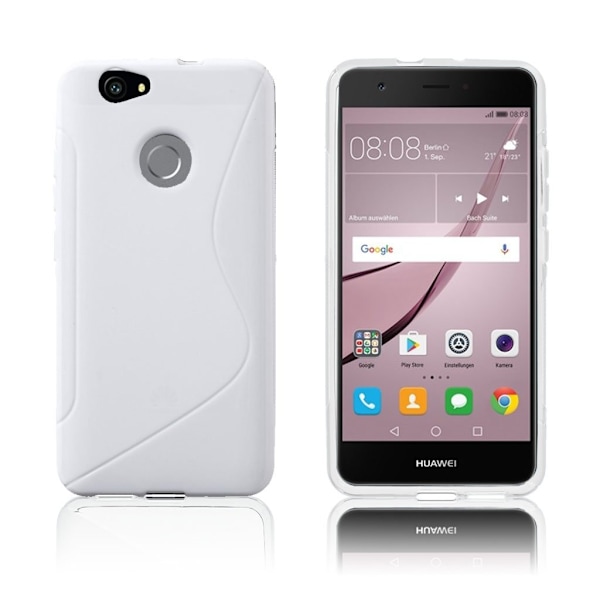 Bakker Huawei Nova Plastskal - Vit Vit