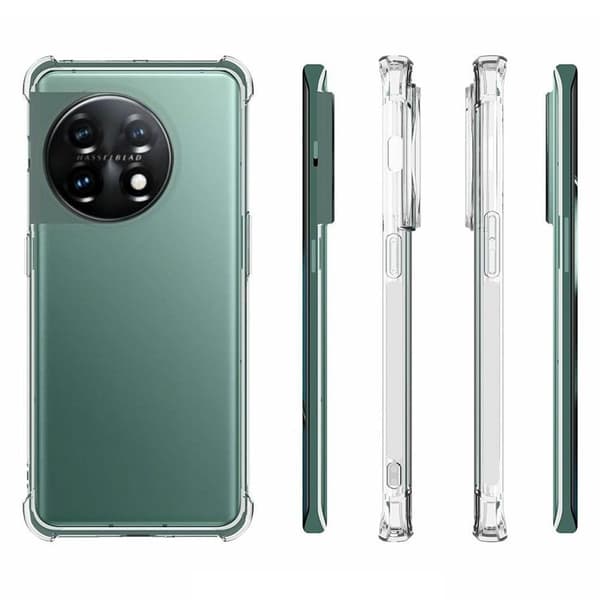 Lux-Case Airbag-deksel for OnePlus 11 Transparent