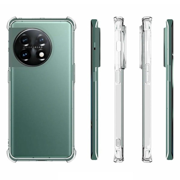Lux-Case Airbag-skydd för OnePlus 11 Transparent