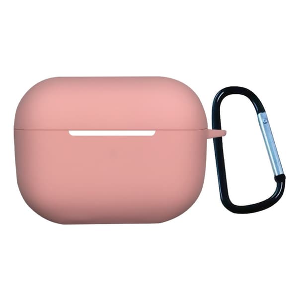 AirPods Pro 2 silikonetui med spenne - Rosa Pink