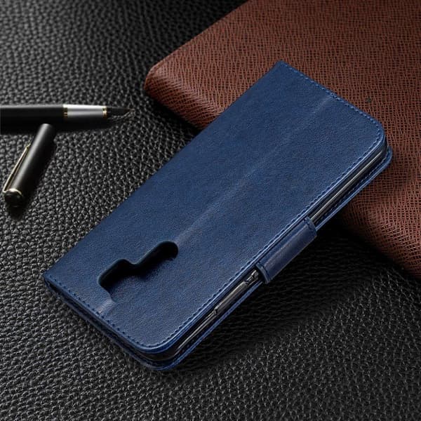 Butterfly Xiaomi Redmi 9 Flippetui - Mørkeblå Blue