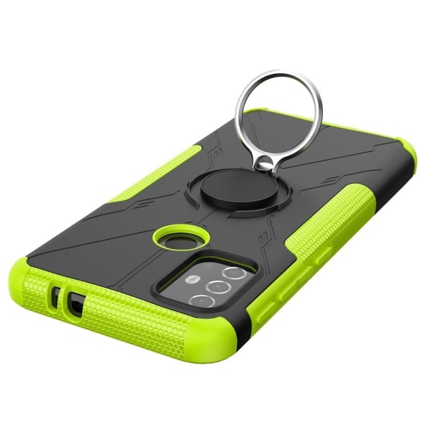 Kickstand cover with magnetic sheet for Motorola Moto G30 / G10 Grön
