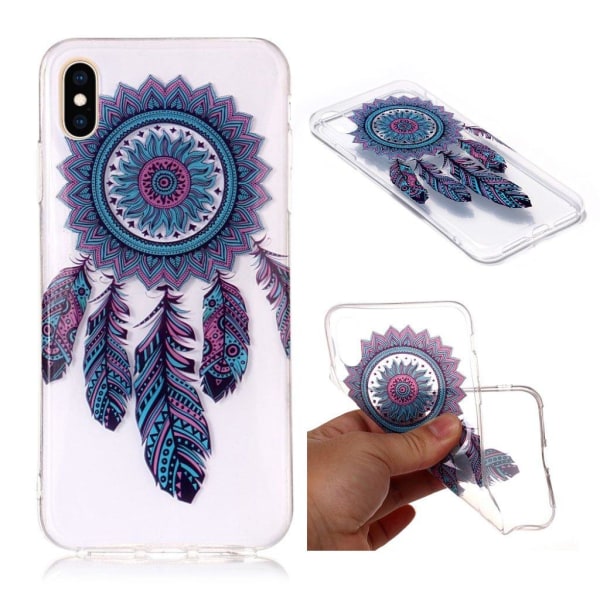 Etui til iPhone Xs Max med mønsterprint - Tribal Dream Catcher Multicolor