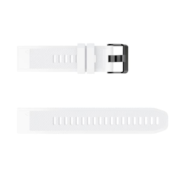 Garmin Fenix 5 klockarmband i silikon - Vit Vit