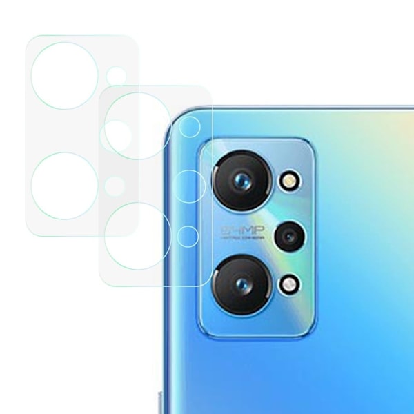 2Pcs Realme GT Neo2 kameralinsebeskytter i hærdet glas Transparent