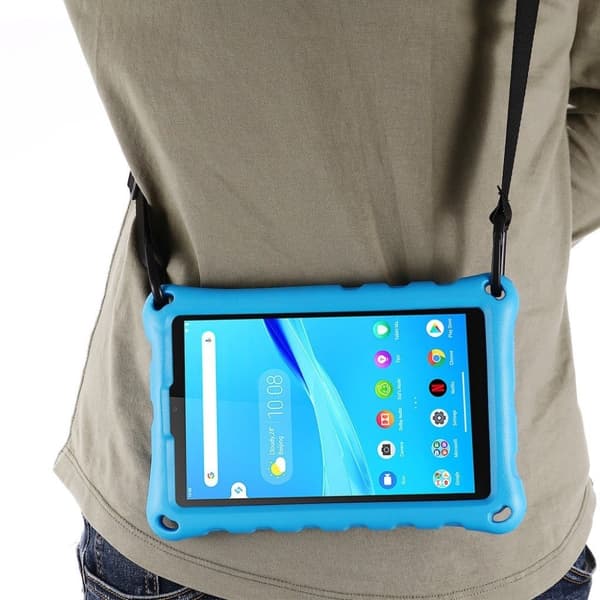 Lenovo Tab M8 EVA-fodral med rombmönster - Blå Blå