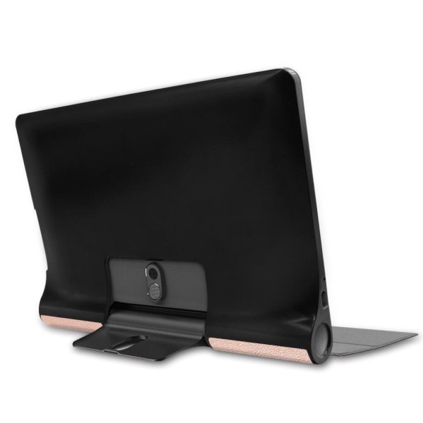 Lenovo Yoga Smart Tab 10.1 durable leather flip case - Rose Gold Rosa