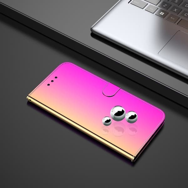 Mirror Xiaomi 12X / Xiaomi 12 flip-etui - Rose Pink
